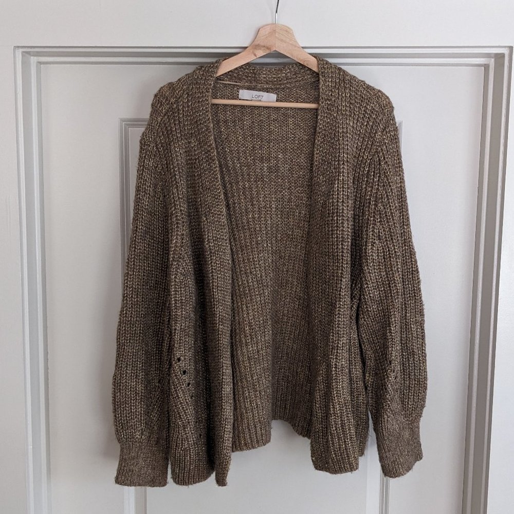Ann Taylor LOFT Open Front Cardigan
